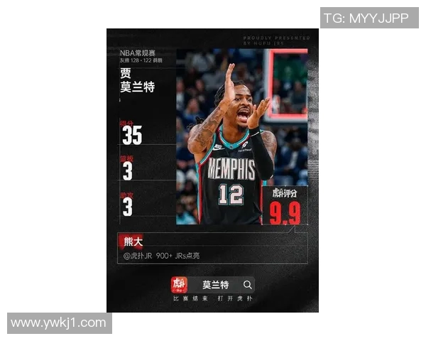 灰熊客场击败篮网,莫兰特33分再显王者风范